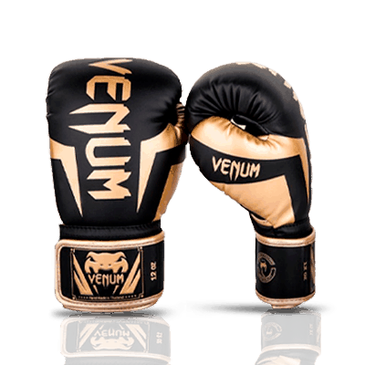 Gants de boxe Venum Elite Muay Thai Zwart Zwart 8 OZ