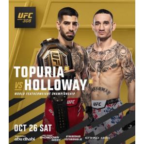 UFC 308 : Max Holloway contre Ilia Topuria confirmé