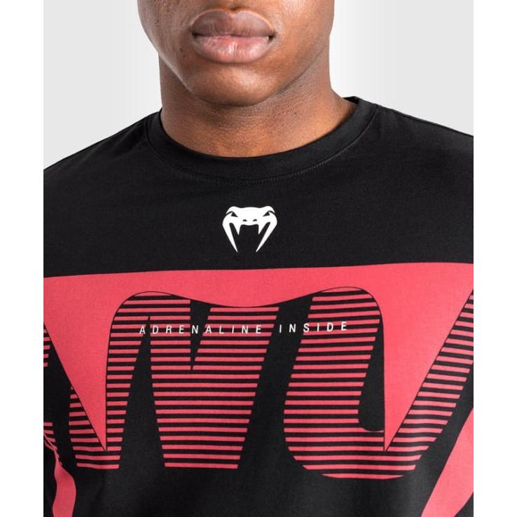 T-shirt Venum Adrenaline - noir rouge