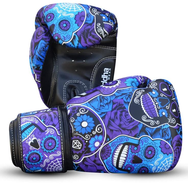 Buddha Boxing Gants de boxe mexicains - violet