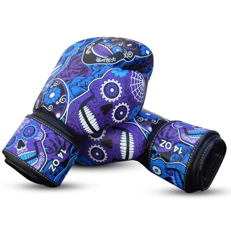 Buddha Boxing Gants de boxe mexicains - violet