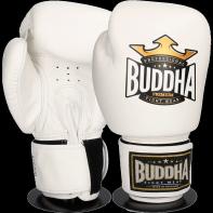 Gants de boxe Buddha Thailand Leather Edition - Blanc