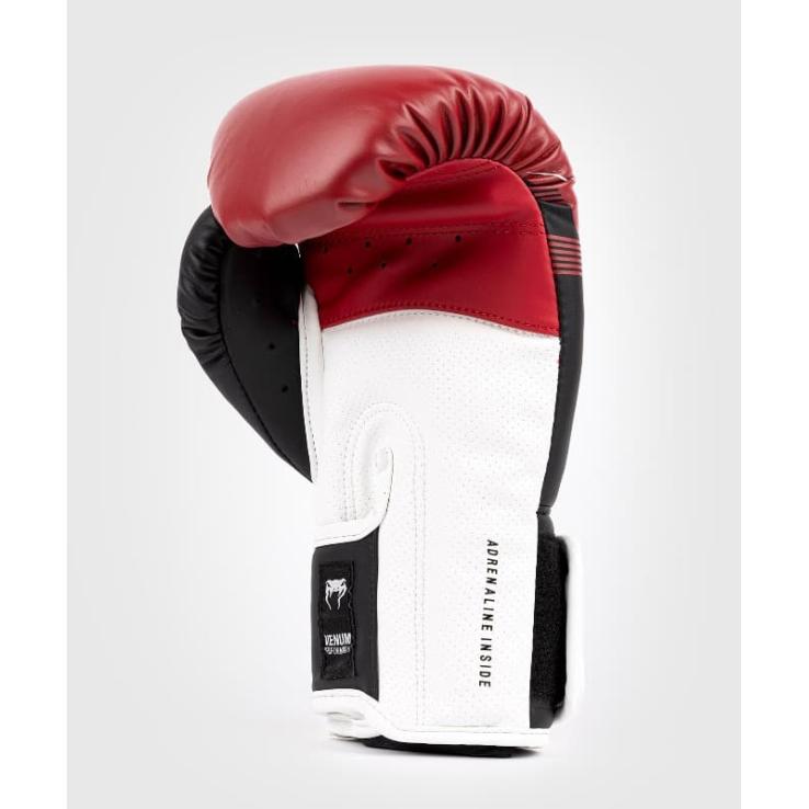 Gants de boxe Venum Adrenaline - Noir Rouge Blanc