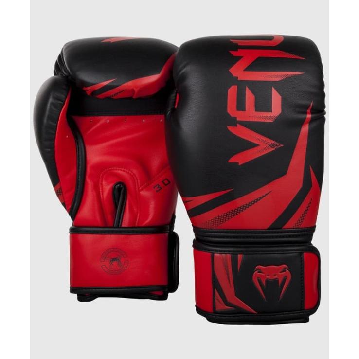 Gants de boxe Venum Challenger 3.0 noir rouge