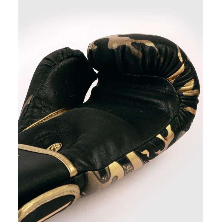 Gants de boxe Venum Dragon's Flight noir / or