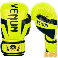 Gants de boxe Venum Kids Elite Jaune Fluo