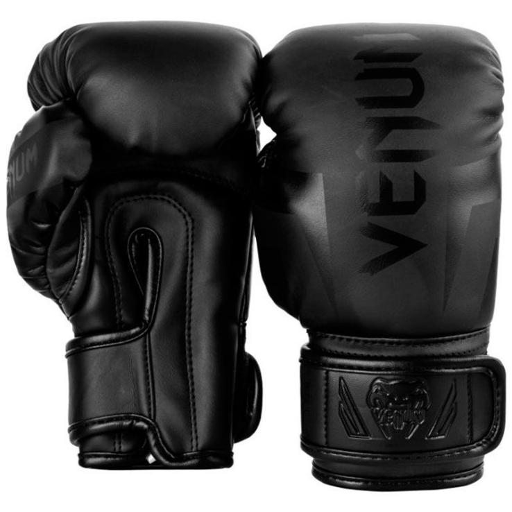 Gants de boxe Venum enfant Elite black / black