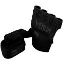 Gant de boxe-bandage Venum Gel Kontact noir mat (La paire)