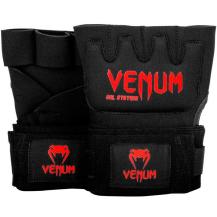 Gant de boxe-bandage Venum Gel Kontact Noir/Rouge (La paire)