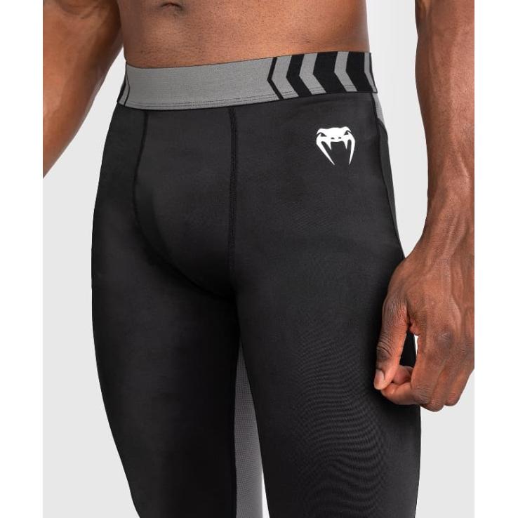 Collant long Venum Tempest noir gris