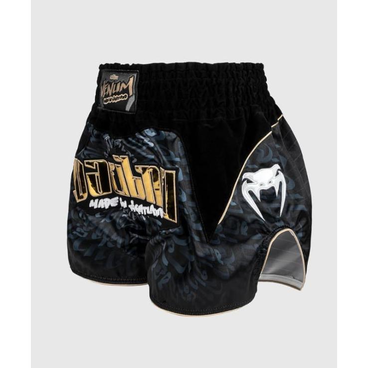 Pantalon de Muay Thai Venum Attack - Noir Gris