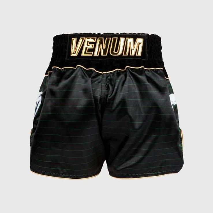 Pantalon de Muay Thai Venum Attack Kids - noir vert