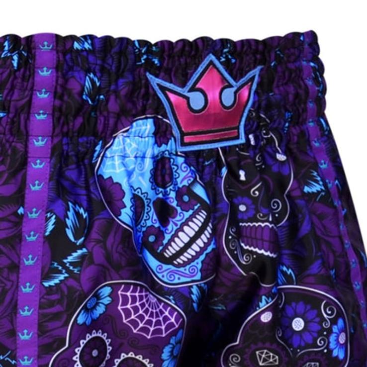 Pantalon de Muay Thai Mexicain Buddha - violet