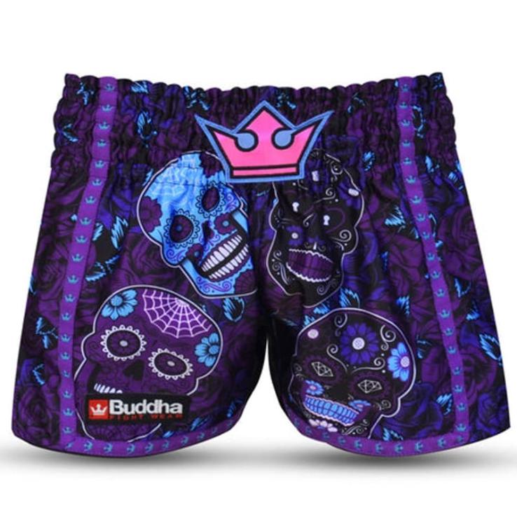 Pantalon de Muay Thai Mexicain Buddha - violet