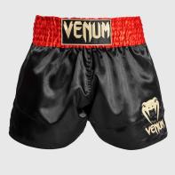 Pantalon Venum Classic Muay Thai rouge/noir/or