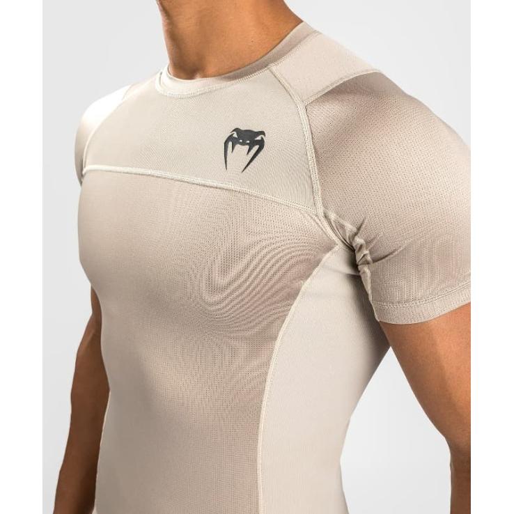 Rashguard manches courtes Venum G - Fit Air sable