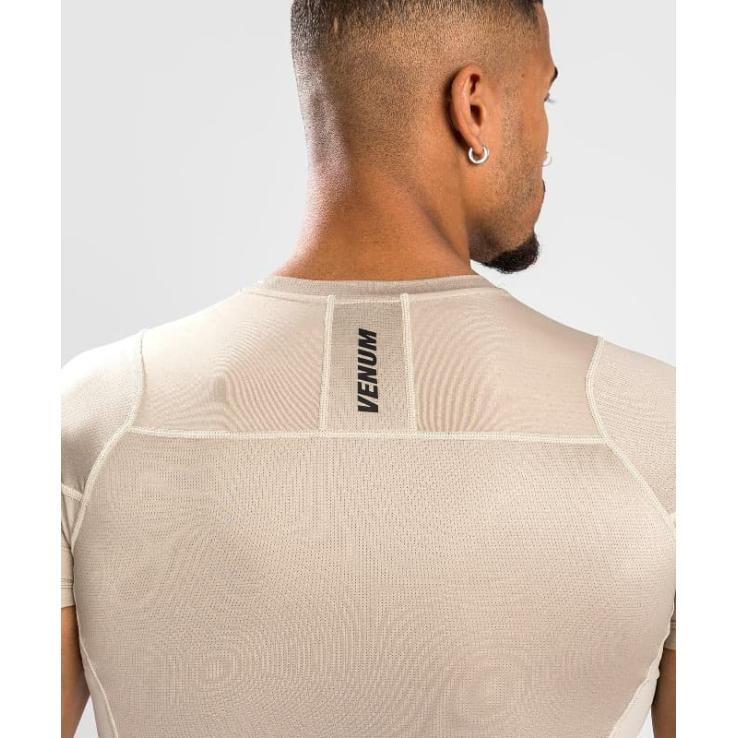 Rashguard manches courtes Venum G - Fit Air sable