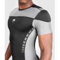 Rashguard Venum Tempest manches courtes - gris noir