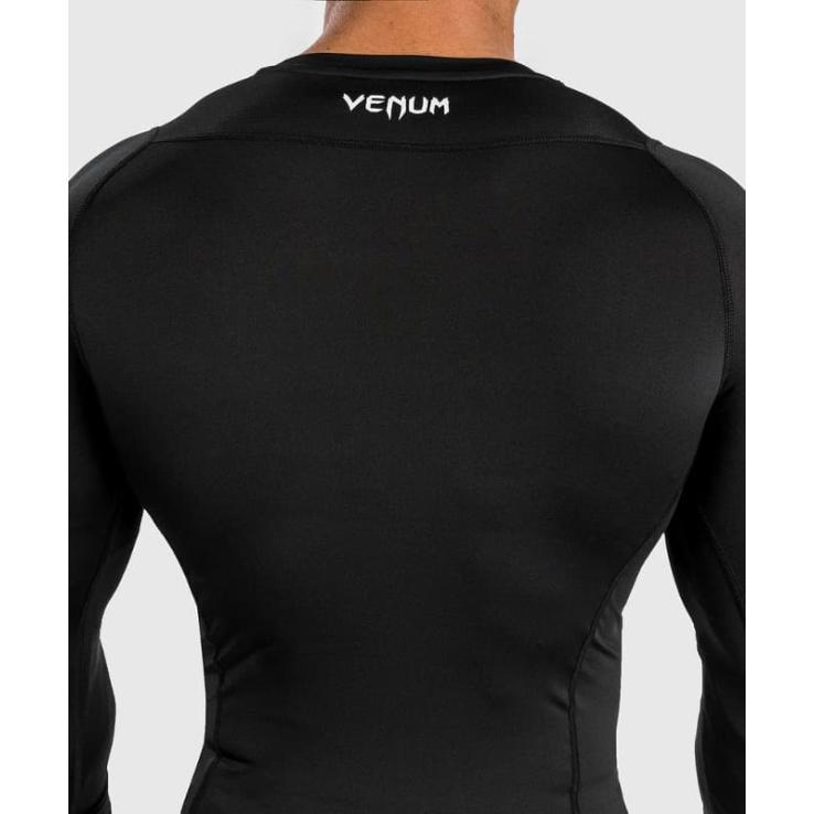 Rashguard à manches longues Venum Attack - gris noir