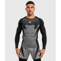 Rashguard à manches longues Venum Attack - gris noir