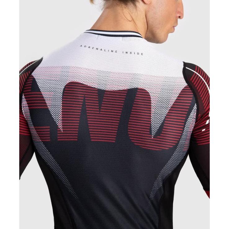 Rashguard Venum Adrenaline manches longues - noir rouge