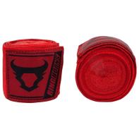 Bandages de boxe Ringhorns rouges 4m (La paire)