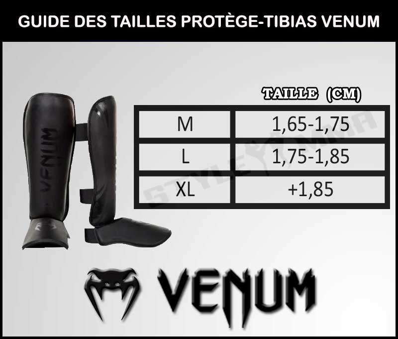 Protège-tibias Venum Contender 2.0 - Noir/Blanc/Or – Venum France